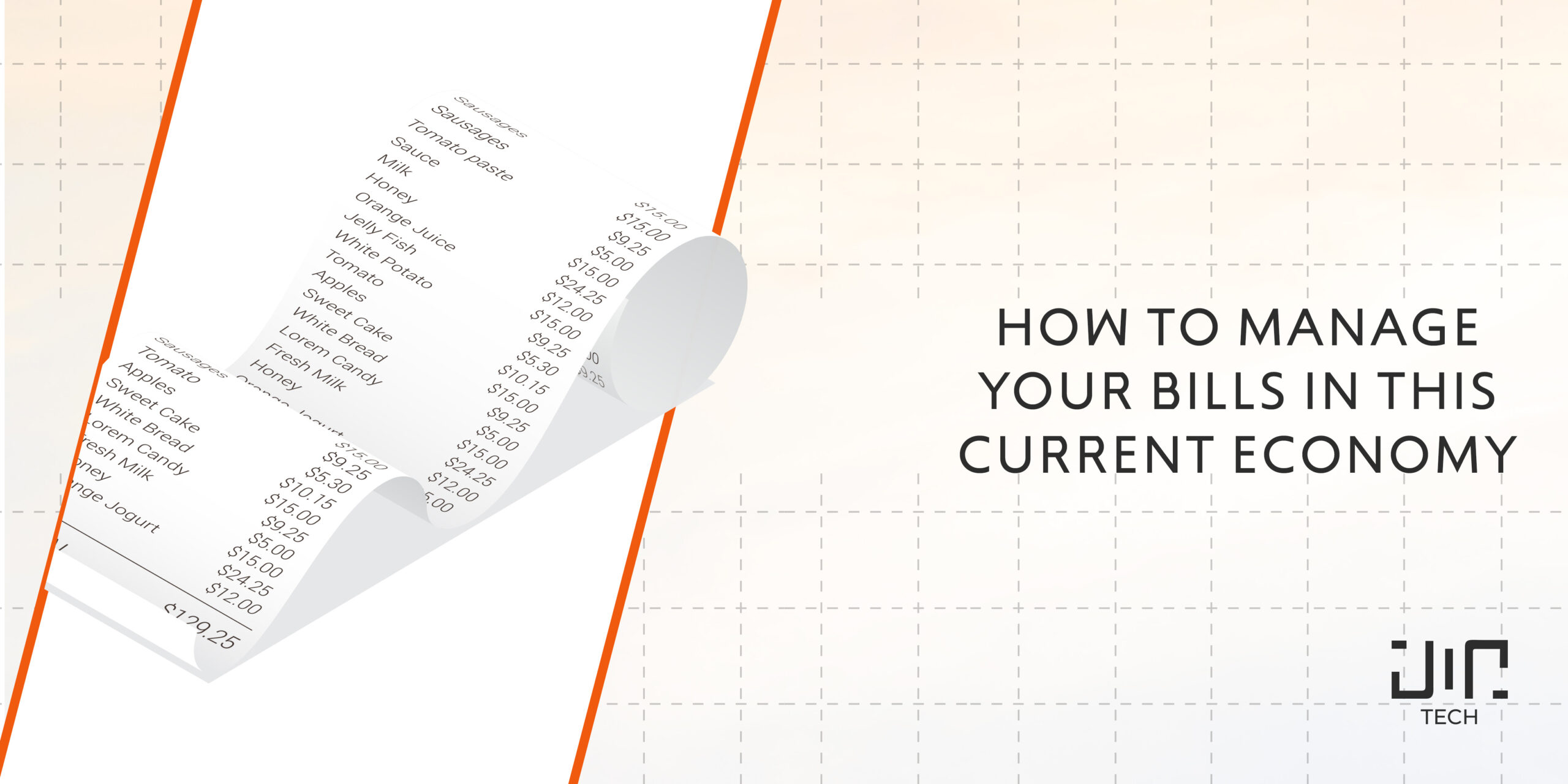 How to manage your bills in this economy